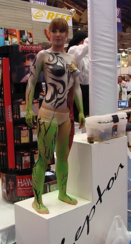 Fotografia de BodyArt Studio Guadalajara - Galeria Fotografica: bodypaint - Foto: DRAGON ROJO