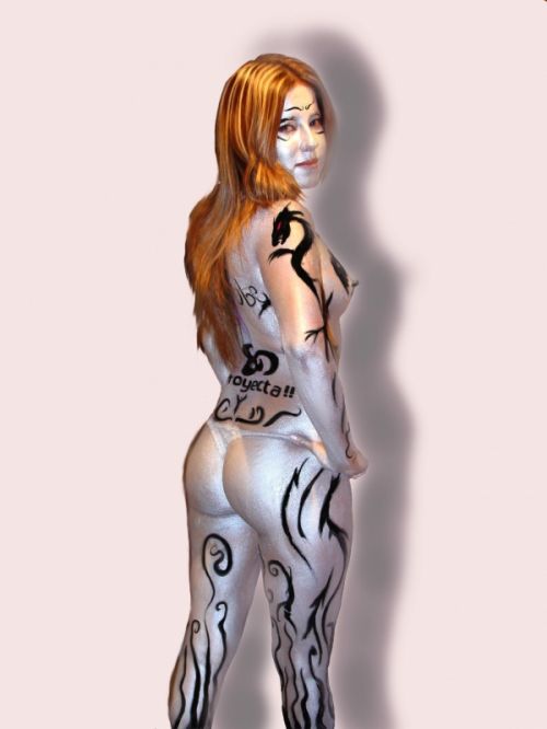 Fotografia de BodyArt Studio Guadalajara - Galeria Fotografica: bodypaint - Foto: Chica Plateada