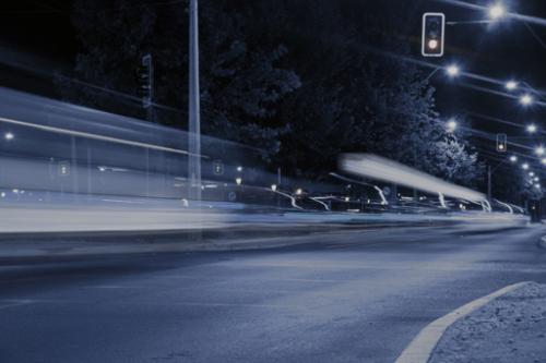 Fotografia de yerko dragicevic - Galeria Fotografica: RETRO VISION - Foto: noche a max velocidad