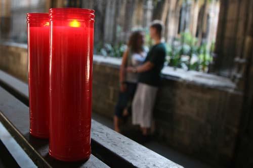 Fotografia de d2fotovideo - Galeria Fotografica: previo de novios - Foto: claustro de la catedral