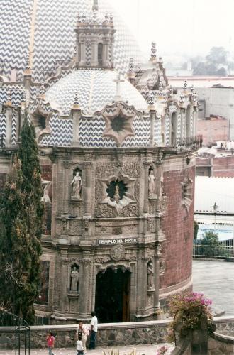 Fotografia de Javier De Len - Galeria Fotografica: Aspectos arquitectnicos - Foto: Iglesia de El Pocito, Distrito Federal, Mxico