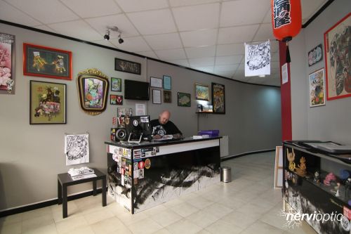 Fotografia de Nervi �ptic  - Galeria Fotografica: Fotografias para Blessed Garden Tattoo - Foto: Blessed Garden Tattoo