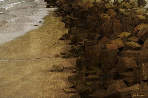 Fotografia de Bartorello - Galeria Fotografica: Playas texturadas - Foto: El silencio de los bloques