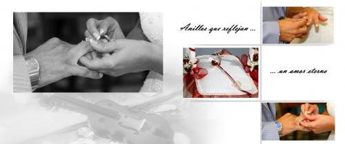 Fotografia de Juan Carlos  Cruz - Galeria Fotografica: Fotos de Bodas - Foto: Hojas Albun Digital