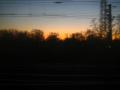 Fotos de ozi -  Foto: nieve en tren - sunset