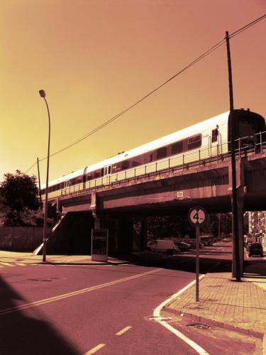 Fotografia de Beas - Galeria Fotografica: mis comienzos - Foto: el tren de las ocho