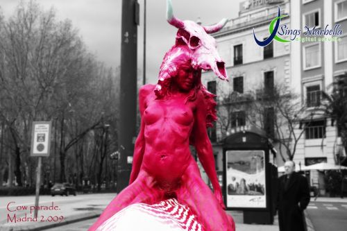 Fotografia de JC SINGS - Galeria Fotografica: Bodas - Foto: Cow Parade 2009 Madrid