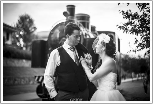 Fotografia de Marcos Greiz - Galeria Fotografica: Fotografa de boda - Foto: Estacin de tren