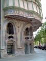 Fotos de Carlos Lorenzo -  Foto: Architectura de Barcelona - Casa Comalat: Fachada Posterior