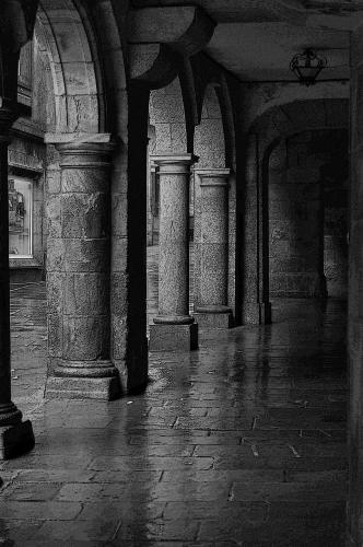 Fotografia de Jos Luis - Galeria Fotografica: Santiago de Compostela, Otra visin - Foto: A resguardo de la lluvia