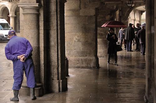 Fotografia de Jos Luis - Galeria Fotografica: Santiago de Compostela, Otra visin - Foto: Sin paraguas