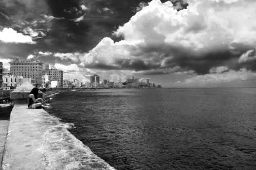 Fotografia de Inda - Galeria Fotografica: Malecn - Foto: Entre el cielo y el mar