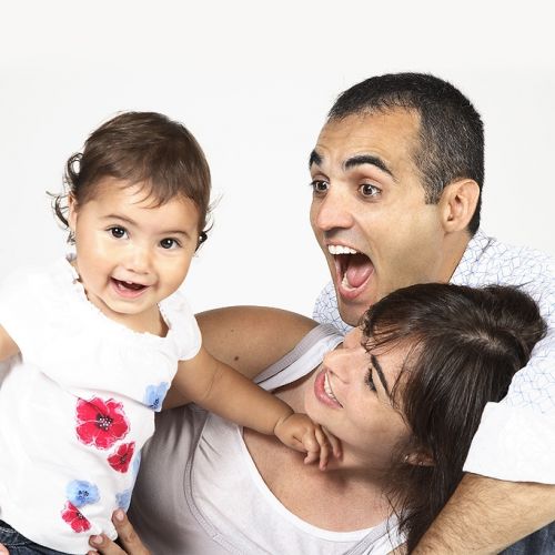 Fotografia de ALULA Le Portrait - Galeria Fotografica: Familias & nios - Foto: Claudia y sus papis