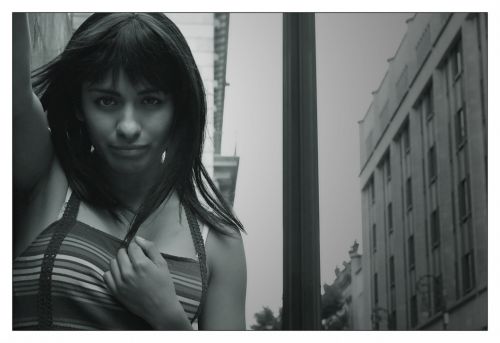 Fotografia de Nelson Vazquez - Galeria Fotografica: Grisel, book en el centro historico, DF - Foto: 