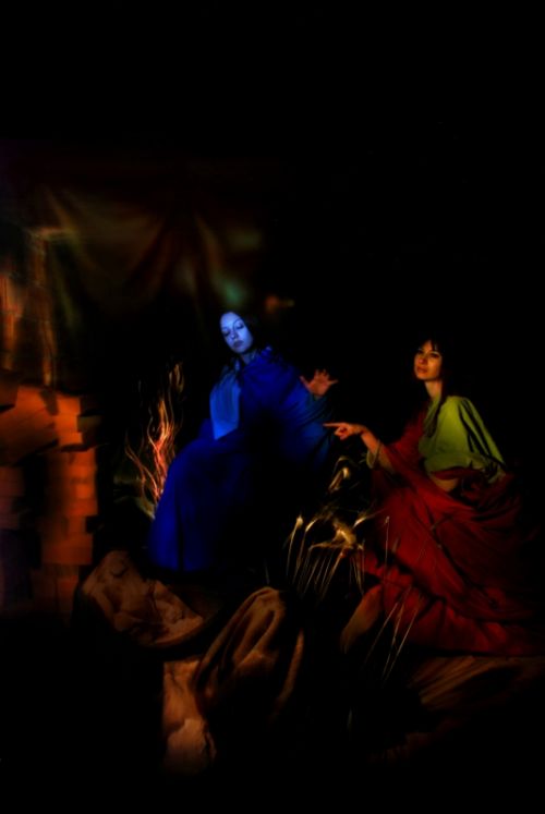 Fotografia de Nicole Blanco Art Gallery - Galeria Fotografica: Bogdan Ater - Visin fotogrfica sobre Dal, Picasso, Bacon, Caravaggio, Da Vinci - Foto: La Virgen de las Rocas