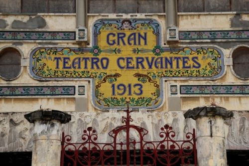 Fotografia de Salvador Gomez Sanchez - Galeria Fotografica: Gran Teatro Cervantes 1913. Tnger Marruecos. - Foto: 