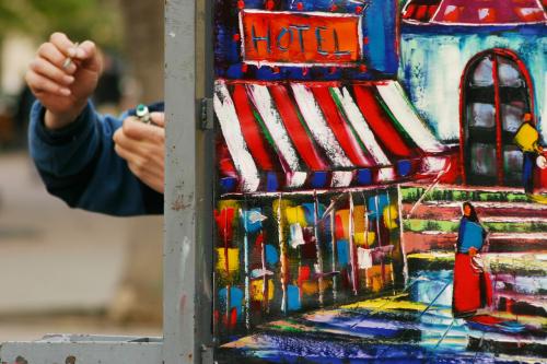 Fotografia de zonacactus - Galeria Fotografica: Artistas de Plaza de Armas de Santiago de Chile - Foto: 