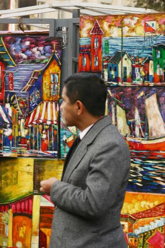 Fotografia de zonacactus - Galeria Fotografica: Artistas de Plaza de Armas de Santiago de Chile - Foto: 