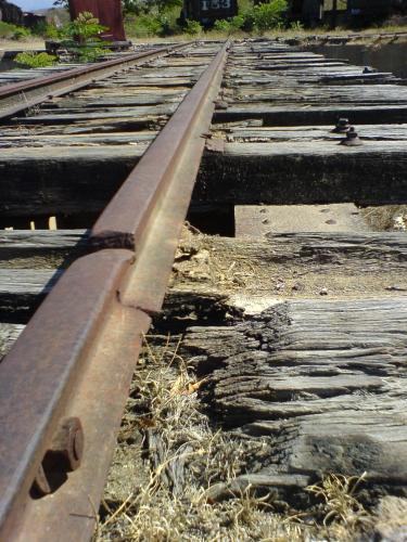 Fotografia de Ricardo Gandara - Galeria Fotografica: El Tren - Foto: Riel