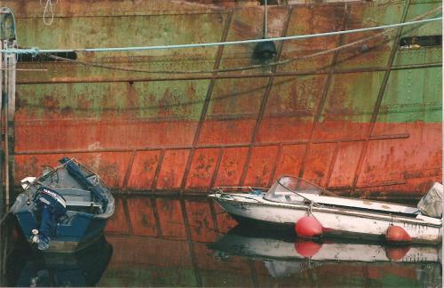 Fotografia de joao caiano - Galeria Fotografica: Barcos de mar y rio - Foto: Cores e ferrugem