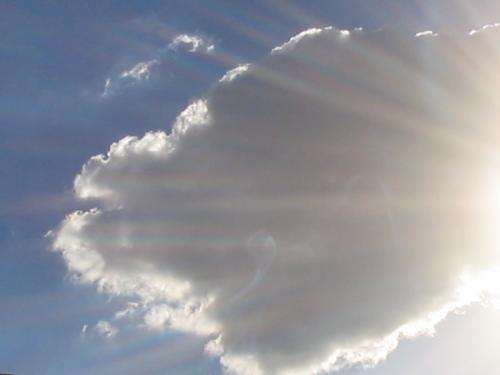 Fotografia de GEC - Galeria Fotografica: Nubes - Foto: Nube y sol