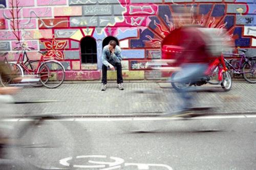 Fotografia de joao caiano - Galeria Fotografica: Experiencias felices - Foto: bicicletas de Amterdam 1