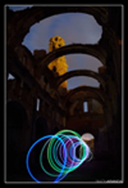 Fotografia de Estudio de fotografa Simn Aranda - Galeria Fotografica: Nocturnas - Foto: Circulos San Agustin