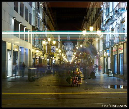 Fotografia de Estudio de fotografa Simn Aranda - Galeria Fotografica: Nocturnas - Foto: Calle Alfonso