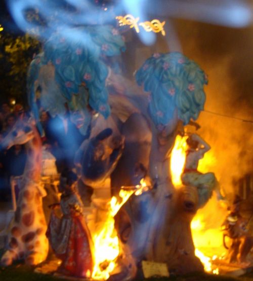 Fotografia de verd - Galeria Fotografica: fiestas fallas - Foto: fallas