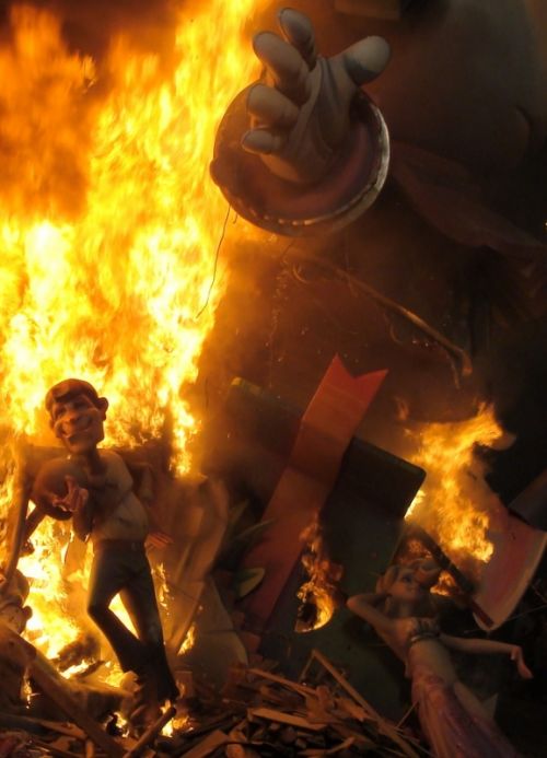 Fotografia de verd - Galeria Fotografica: fiestas fallas - Foto: fallas