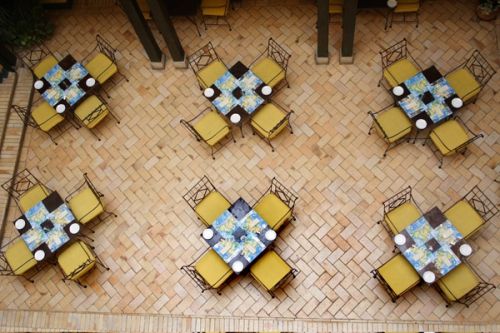Fotografia de DISEO FOTO GRAFICO - Galeria Fotografica: HOTEL DE LA OPERA - Foto: vista del comedor exterior