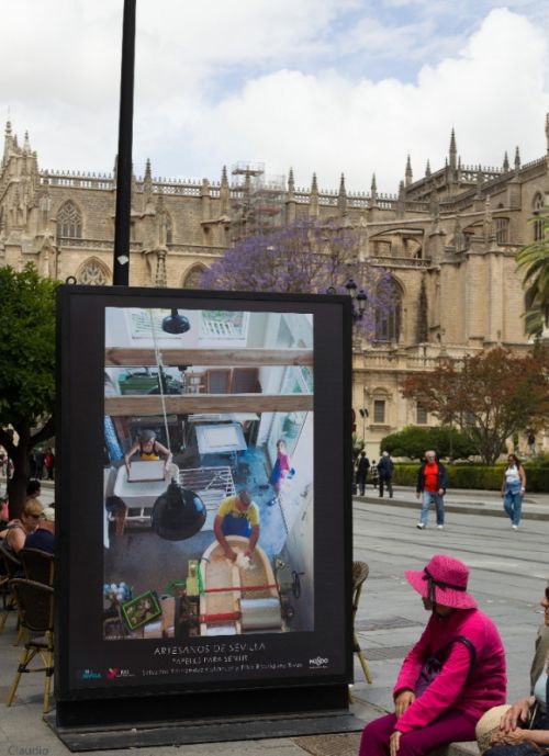 Fotografia de Claudio del Campo - Galeria Fotografica: Exposicion sobre artesanos de Sevilla - Foto: 