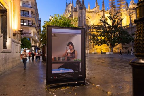 Fotografia de Claudio del Campo - Galeria Fotografica: Exposicion sobre artesanos de Sevilla - Foto: 