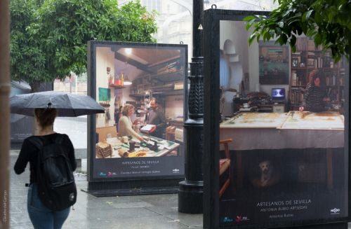 Fotografia de Claudio del Campo - Galeria Fotografica: Exposicion sobre artesanos de Sevilla - Foto: 