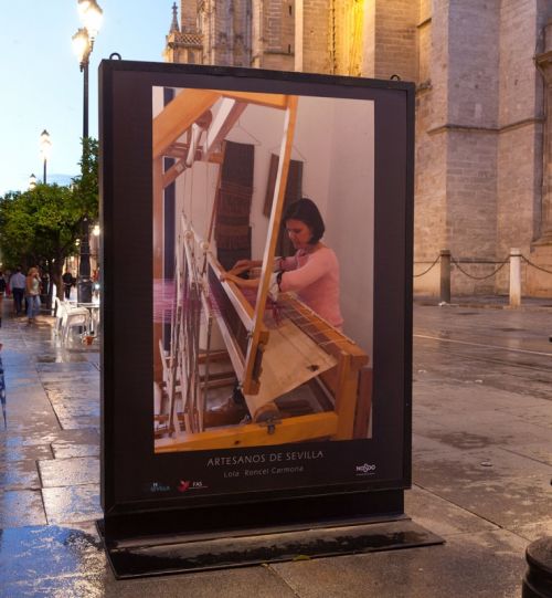 Fotografia de Claudio del Campo - Galeria Fotografica: Exposicion sobre artesanos de Sevilla - Foto: 
