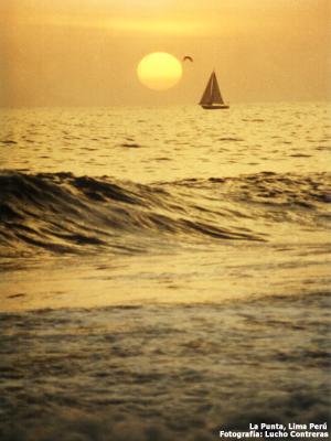 Fotografia de IMAGENES - Galeria Fotografica: Paisajes y Panoramicas - Foto: Sunset en Punta Negra