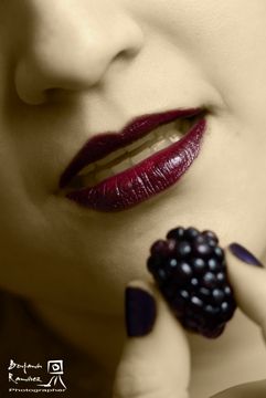 Fotografia de Benjamin Ramirez - Galeria Fotografica: Labios de Zarzamora - Foto: 