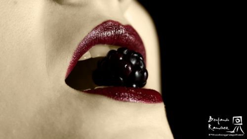 Fotografia de Benjamin Ramirez - Galeria Fotografica: Labios de Zarzamora - Foto: 