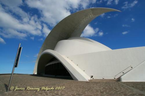 Fotografia de Javier Ramirez D. - Galeria Fotografica: Fachadas , Edificios - Foto: Auditorio de Tenerife