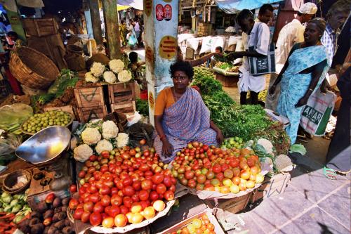 Fotografia de Uberblue - Galeria Fotografica: India - Foto: Mercado en Pondicherry