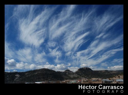 Fotografia de HECTOR CARRASCO - Galeria Fotografica: Ferrocarril Chihuahua-Pacfico (ChePe) - Foto: Nubes