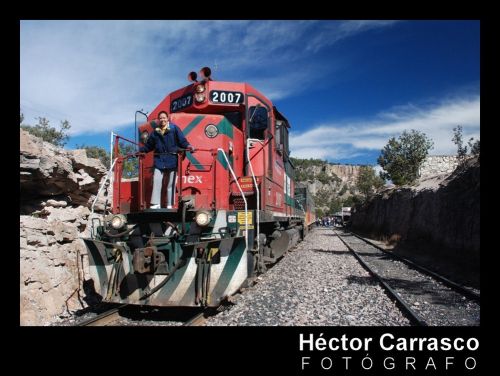 Fotografia de HECTOR CARRASCO - Galeria Fotografica: Ferrocarril Chihuahua-Pacfico (ChePe) - Foto: A bordo