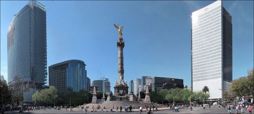 Fotografia de FDL photo - Galeria Fotografica: Panoramicas Mexico - Foto: El Angel de la Independencia