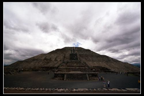 Fotografia de Azteck - Galeria Fotografica: Teotihuacn - Foto: Pirmide del Sol