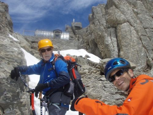 Fotografia de Martin Elorza guias de montaa - Galeria Fotografica: Cara Norte Monte Perdido - Foto: refugio tucarroya