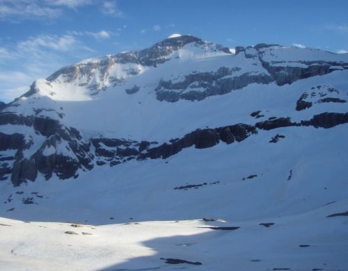 Fotografia de Martin Elorza guias de montaa - Galeria Fotografica: Cara Norte Monte Perdido - Foto: atardecer