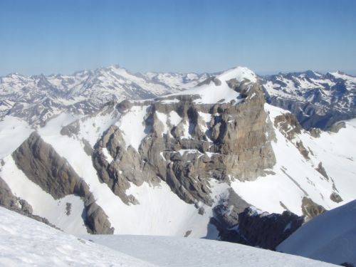 Fotografia de Martin Elorza guias de montaa - Galeria Fotografica: Cara Norte Monte Perdido - Foto: vistas desde la cumbre