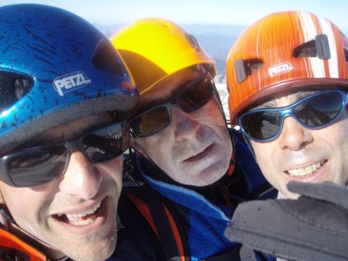 Fotografia de Martin Elorza guias de montaa - Galeria Fotografica: Cara Norte Monte Perdido - Foto: cima