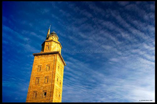 Fotografia de Genaro Diaz Melendrez, fotografo - Galeria Fotografica: Torre de Hercules Patrimonio de la Humanidad - Foto: Torre de Hercules 1, Patrimonio da Humanidade