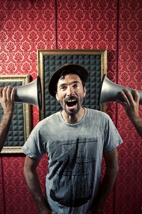 Fotografia de lorenzo cerrina fotograf�a - Galeria Fotografica: Retratos - Foto: Compositor de m?sica electr?nica